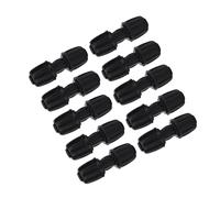 EBTOOLS Connettore Dritto di Alta qualità da 10 Pezzi per un Tubo da 16 Mm PE - Facile Installazione di Irrigazione a Goccia per l'uso del Giardino