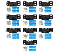 EBTOOLS Connettore Obd2 Femmina, Spina Obd2 OBD2 II 16 Pin Connettore Femmina OBDII Cavo Auto Adattatore Spina Shell Kit per GM J1962 OBD Femmina