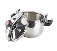 EBTOOLS Cooker a Pressione di Grande capacità 50l, Pentola in Acciaio Inossidabile 304 a Prova di Bastone per per la Casa e il Ristorante (22l)
