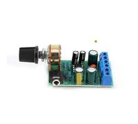 EBTOOLS DC1.8-12V TDA2822M Modulo di Amplificatore Audiofilo Compatto con Controllo del Volume e Cablaggio Facile