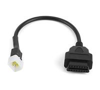 EBTOOLS Diagnostica 6 Pin a OBD2 16 Pin Cavo Adattatore Connettore di Rilevazione dei Guasti Moto Adatto per Sinnis Cavo Diagnostico