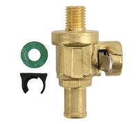 EBTOOLS F124N Valvola di Scarico dell'Olio Motore con Filettatura M10 M10? .25 per di Olio Facile per i Veicoli