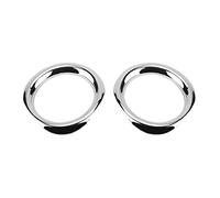 EBTOOLS fendinebbia cromati chr 2019 adatto per Copri fanale anteriore per fendinebbia, 2 pezzi ABS cromato Copri faro anteriore per fendinebbia Rifiniture e accessori adatti per