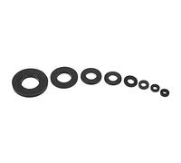 EBTOOLS Fissante Hardware di Nylon 500 Pezzi Set di Nylon con Custodia per Archiviazione - Rondelle per Diverse Applicazioni (#1)