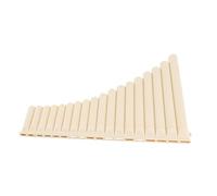 EBTOOLS Flauto di Panoramica a 18 Tubi in Chiave C con Bocchino per Principianti e Studenti - di Strumenti Musicali Leggeri (Bianco)