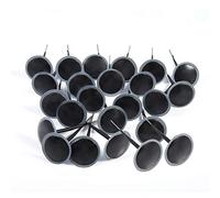 EBTOOLS Fungo Riparazione Tubeless Chiodo Riparazione Gomme Adatto per24pcs Tyre Plug Patch, Auto Tubeless Puncture Repair Wired 6mm Mushroom Patch