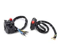 EBTOOLS Interruttore del Manubrio 7/8 Pollici per Controllo A/off del Faro Motociclistica 12 V Control di Controllo - e Facile Installare la Sostituzione