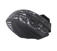 EBTOOLS K1012B Gaming Ergonomico con DPI, Luci a LED Colorate, Plug and Play USB Cablato per Laptop e Desktop