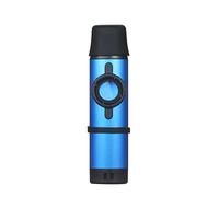EBTOOLS Kazoo in Lega di Alluminio Leggero per Principianti - Easy Play Musical Strument in Blu, per Regali e attività di Svago (BLUE)