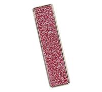 EBTOOLS Kickstand del Telefono in Lega di Alluminio Ultra Sottile - Sta per Visione Verticale e Orizzontale - Design Adesivo a Doppia Faccia in Argento (Rosa rossa)