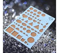 EBTOOLS Kit Artigianato Quilling Fai -da -te con Tabellone, Penna Scanalata, Pinzette e Perline per Progetti (BLUE)