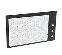 EBTOOLS Kit di Breadboard Senza Saldatura con 1660 Punti, 65 Fili Jumper e 3 Pali di Rilegatura per Prototipi di Elettronica e Progetti Fai - -te