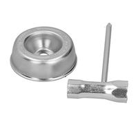 EBTOOLS Kit di Manutenzione dell'adattatore a Pennello a 2 Set per Trimmer, Accessori in Acciaio Inossidabile Inclusi
