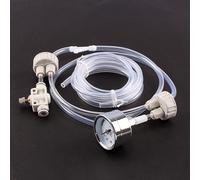 EBTOOLS Kit Generatore di CO2 Fai -da -Te per acquari: Migliorare la Crescita delle Piante con Un di Misurazione della Pressione Facile e Accurato