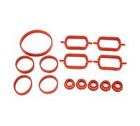 Kit guarnizioni collettore di aspirazione, 14 pezzi/set kit collettore di aspirazione adatto per M57 M47 E87 E46 E90 E91 E92 E93 E39 E60 motore a 6 cilindri