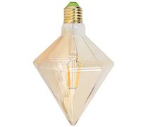 EBTOOLS Lampadina Filamento a Led Forma Piramide retrò 4w E27 Luce Calda Decorativa per il Soggiorno da Pranzo per la Casa Illuminazione