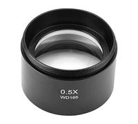 EBTOOLS Lente Obiettivo per Microscopio Stereo KP-0.5x per Ispezione Video di Montaggio 48 Mm e Applicazioni Industriali