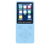 EBTOOLS Lettore MP4 con 5,0, .8 Pollici di Colore Music Player MP3, Supporta Video, e -book e Registrazione - Memoria da 32 GB Inclusa (BLUE)