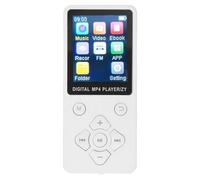EBTOOLS Lettore MP4 con 5,0, .8 Pollici di Colore Music Player MP3, Supporta Video, e -book e Registrazione - Memoria da 32 GB Inclusa (WHITE)