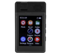 EBTOOLS Lettore MP4 Portatile con Fotocamera da 5 MP, 5,3, Suono Hifi e Schermo da 2, Pollici - Scheda di Memoria da 128 GB Inclusa