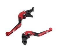 EBTOOLS Leva del Cilindro del Freno Freno Motociclistico - Alluminio, Facile Installazione, Progettazione di Bloccaggio per 250 CMX250 CM250 NC700S (rosso)