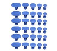 EBTOOLS Linguette per Estrattore Quita Abolladuras Levabolli Carrozzeria Adatto Schede di Colla Senza Vernice, 30 Pezzi Tiranti Rimozione Ammaccature della Car Strumenti Riparazione