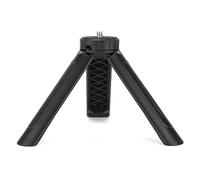 EBTOOLS MANBILY MT-05 Tripode con Design a Slittamento per Telefoni e Telecamere, Staffa Vlog di Altezza, Interfaccia Portatile /4 Pollici