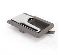 EBTOOLS Manico della Porta d'interni Automatica per T4 IV - Base Grigia Elegante con Finitura Placcata, Installazione Facile e Impugnatura Confortevole (Lato sinistro)