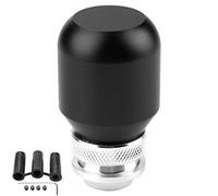 EBTOOLS Manopola pomello cambio auto, pomello cambio manuale universale Pomello cambio leva cambio testa cambio(nero) adatto per palanca spark