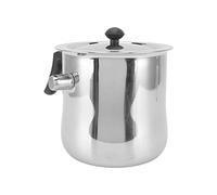 EBTOOLS Melting Pot di Cera d', Coperchio in Acciaio Inossidabile per Cera d', a Prova di Calore e Pentola da 2,5 Litri per lo Scioglimento, per Candele Fai -da -te e Altro Ancora (1.5L)