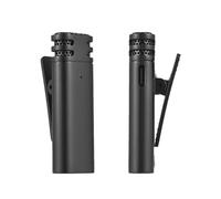 EBTOOLS Microfono Lavalier con 2 Microfoni e Ricevitore, 360 ° Omnidirezionale, Riduzione del Rumore, Compatibile con Dispositivi di Tipo C per lo Streaming (2)