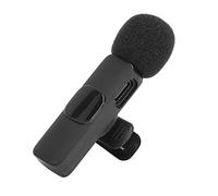EBTOOLS Microfono Lavalier da 3,5 Mm con Cancellazione del Rumore Intelligente e Abbinamento Automatico per la Registrazione Dal Vivo e