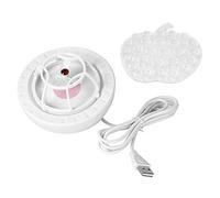 EBTOOLS Mini Lavastoviglie Ad Ultrasuoni, Mini Lavastoviglie USB Lavastoviglie per Uso Domestico Piccola Lavastoviglie Senza Installazione Salva Spazio (Rosso)