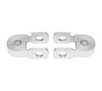 EBTOOLS Mono F12 Rialzo Ammortizzatore Aerox 50 Bianco Prolunga Ammortizzatore Adatto per 2pcs Motorcycle Shock Absorber,Universal Aluminium Alloy Shock Riser Rear Shock Absorber Riser