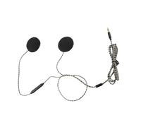 EBTOOLS Mono Helmet Speaker - Cuffie per casco moto Cuffie Altoparlanti Supporto chiamata a mani libere Cuffie cablate Casco interfono per motociclette Auricolare Stereo per Ios Android