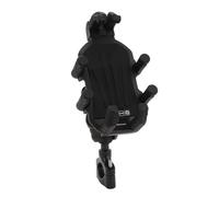 EBTOOLS Montaggio del Telefono Motociclistico con Smorzamento delle Vibrazioni, Blocco Sicuro, Adatto per Smartphone 4.9-8.1in per Bici, Scooter e ATVS