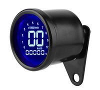 EBTOOLS MOTORE UNIVERSAL MOTORCYCLE LCD Speedometro Contachilometro con Personalizzazione e Design della Retroilluminazione