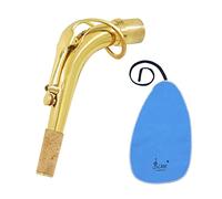 EBTOOLS NECCHIO BEND SAXOPHONE Alto - Accessorio in Ottone d'oro con Sughero e Tessuto di Alta qualità per Prestazioni Sonore Avanzate