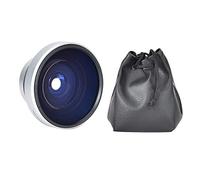 EBTOOLS Obiettivo Super Fisheye da 37 mm 0,25X, obiettivo aggiuntivo Fisheye per fotocamera con custodia per obiettivi per fotocamera calibro 37 mm