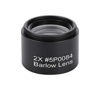 EBTOOLS Oculare Telescopio 1 1,25 4mm Adatto perLente di Barlow da Pollici, Ingrandimento 2X con Filettatura M28.6 Ocula