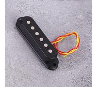 EBTOOLS PC Single Coil Electric Guitar Pickup Parte di Sostituzione con Facile Installazione e qualità del Suono Stabile (BLACK)