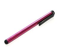 EBTOOLS Penna di Stilo in Lega di Alluminio Universale per Compresse, Telefoni e Altro - Leggero, Alta sensibilità, (Rosa rossa)