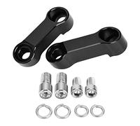 EBTOOLS per rialzo specchietto retrovisore moto per mirror extender Estenditori specchio moto 10mm 8mm specchio montaggio adattatore di montaggio Kit di estensione in lega di alluminio per scooter