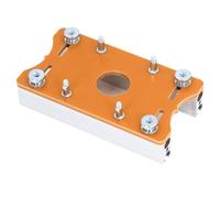EBTOOLS Piastra di Inserzione Tavolo Router di Legno con Telaio in Lega in Lega di Alluminio per Router 65 Mm e Strumento di Lavorazione del Legno Accurato