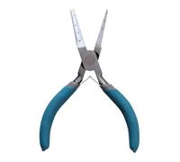 EBTOOLS Pinza a Doppio Naso 6 Pollici per la Produzione di Gioielli e Artigianato - Strumento di Anello di Filo Multifunzionale con Impugnatura e Scale Ergonomiche