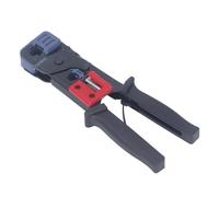 EBTOOLS Pinza per Cavi Professionali con Manico Ergonomico a Doppio per Taglio e Stripping Precisi, per Fai - -te e Lavori Elettrici