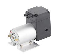 EBTOOLS Pompa a Vuoto Ad Alta Potenza con Supporto -72kPa 8W 12L/min DC24V per l'analisi e la Strumentazione del Gas (DC24V)