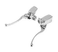 EBTOOLS Pompa Cilindro del Freno a Manico Idraulico per Manubrio di Motociclette 7/8 Pollici e Design Elegante