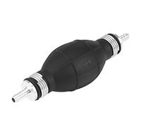 EBTOOLS Pompa per Auto Pompa di Adescamento Manuale in Gomma Nera per Trasferimento di Carburante Sottovuoto Accessorio per Pompa di Adescamento Manuale per Barche Marine Diesel(8mm)
