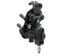 EBTOOLS Porta del Supporto per Telefono Motociclistico con Supporto per Cellulare Rotabile a 360 ° per Manubrio di Moto, Alta stabilità e Durata (Monte di testa a sfera M10)